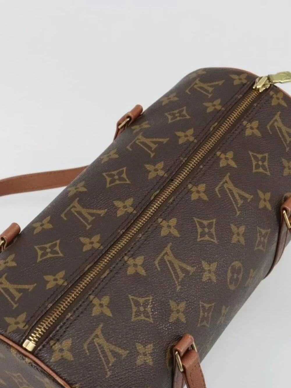 LOUIS VUITTON Monogram Papillon 30 Hand Bag M51385 LV Auth BA13599